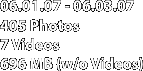 06.01.07 - 06.03.07